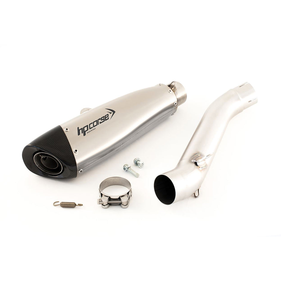 HP Corse Evoxtreme 310mm Titanium Slip-On Kit (Road Legal) – Aprilia Tuono V4 (1000cc) 2011–2014 / Aprilia Tuono V4 APRC (1000cc) 2011–2014
