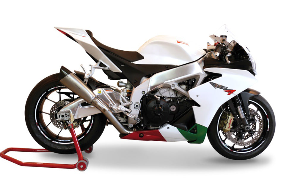 HP Corse Evoxtreme 310mm Titanium Slip-On Kit (Road Legal) – Aprilia Tuono V4 (1000cc) 2011–2014 / Aprilia Tuono V4 APRC (1000cc) 2011–2014