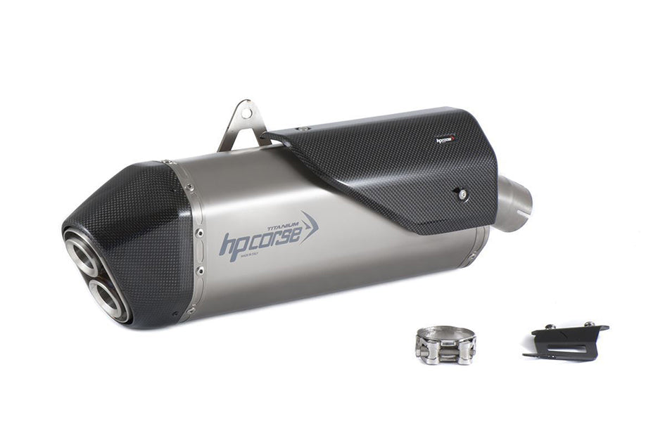 HP Corse SPS Carbon Titanium 350 Slip-On Kit (Road Legal)