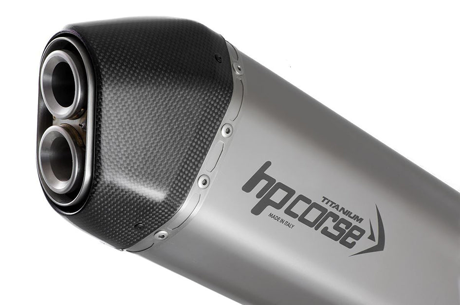 HP Corse SPS Carbon Titanium 350 Slip-On Kit (Road Legal)
