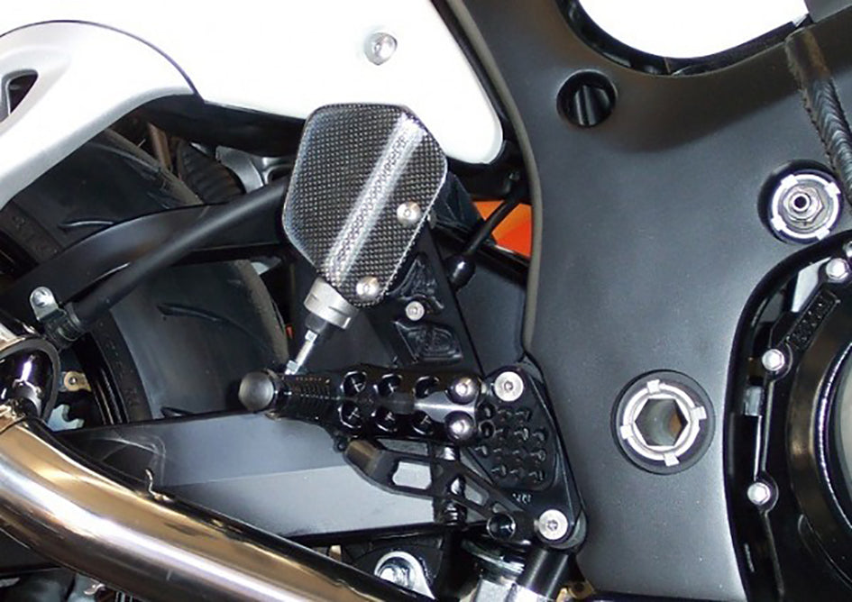 Gilles AS31GT Adjustable Rearset Kit – Suzuki GSX1300R Hayabusa 2008–2020