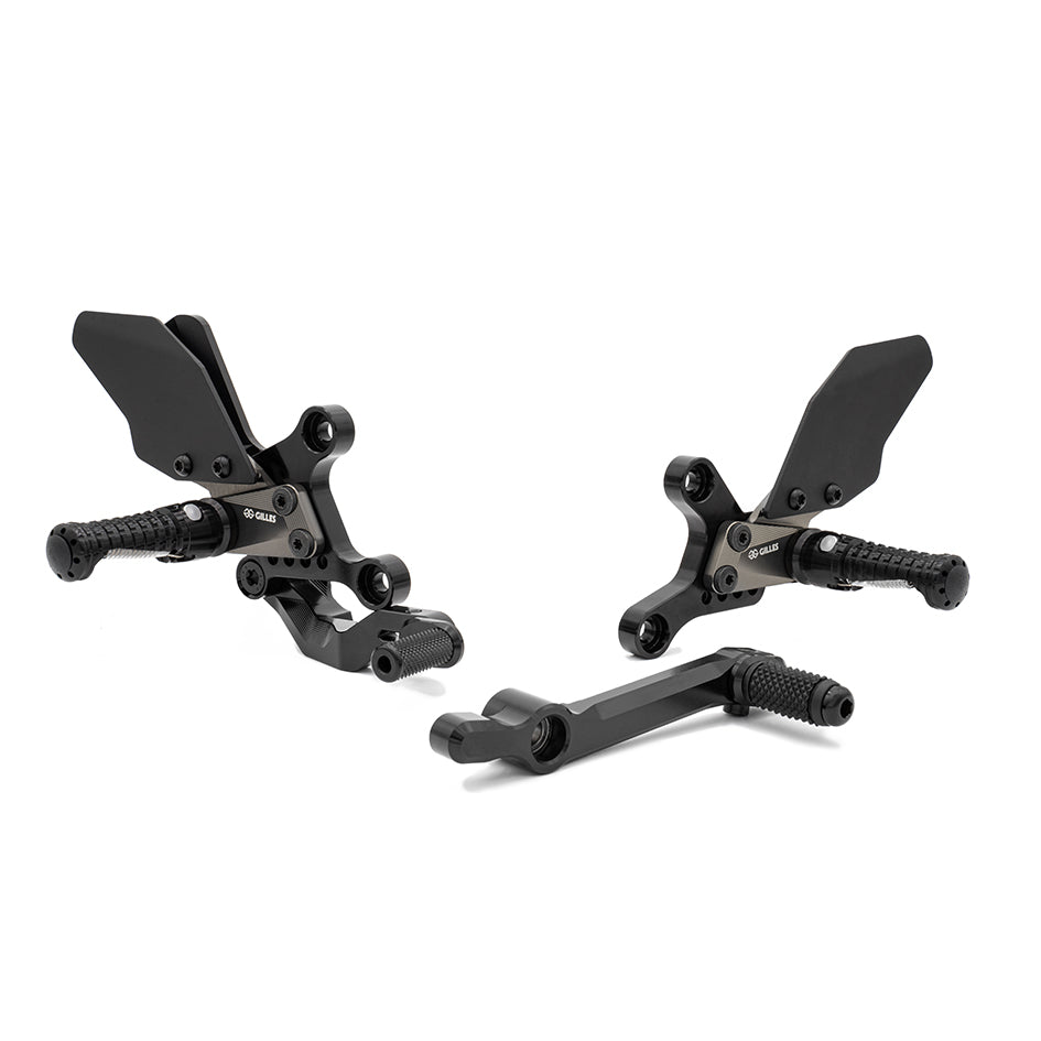 Gilles AS31GT3 Adjustable Rearset Kit - Black – Yamaha MT-09 2024–2026 / Yamaha XSR900 GP 2024–2026