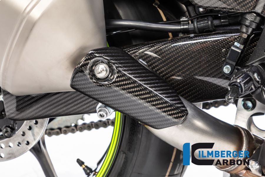 Ilmberger Carbon Exhaust Protection - Gloss Finish