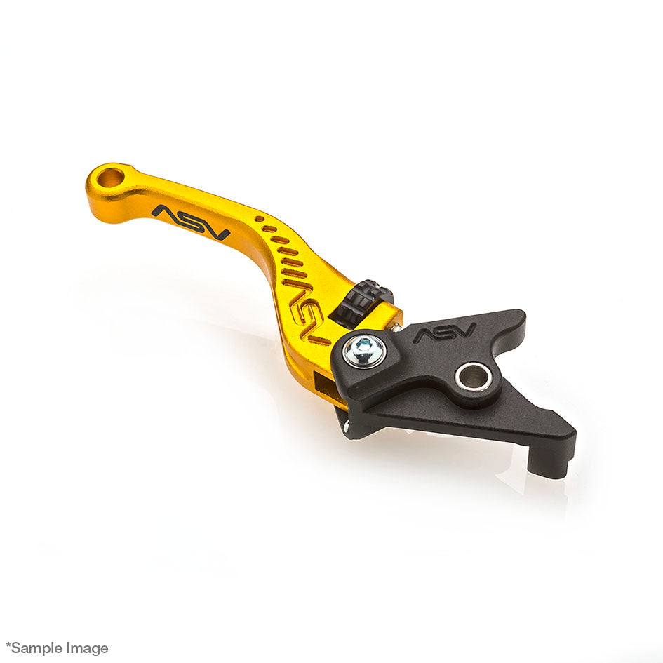 ASV C5 Brake Lever, Short, Satin Textured Gold, 3 colours – KTM 1390 Super Duke R / Evo 2024–2026 / KTM 890 Duke / R / GP 2020–2023 / …