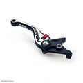 ASV C5 Brake Lever, Short, Satin Textured Black - Silver Dual Colour, 3 colours – BMW M1000R Naked 2023–2026 / BMW M1000RR 2021–2026 / …