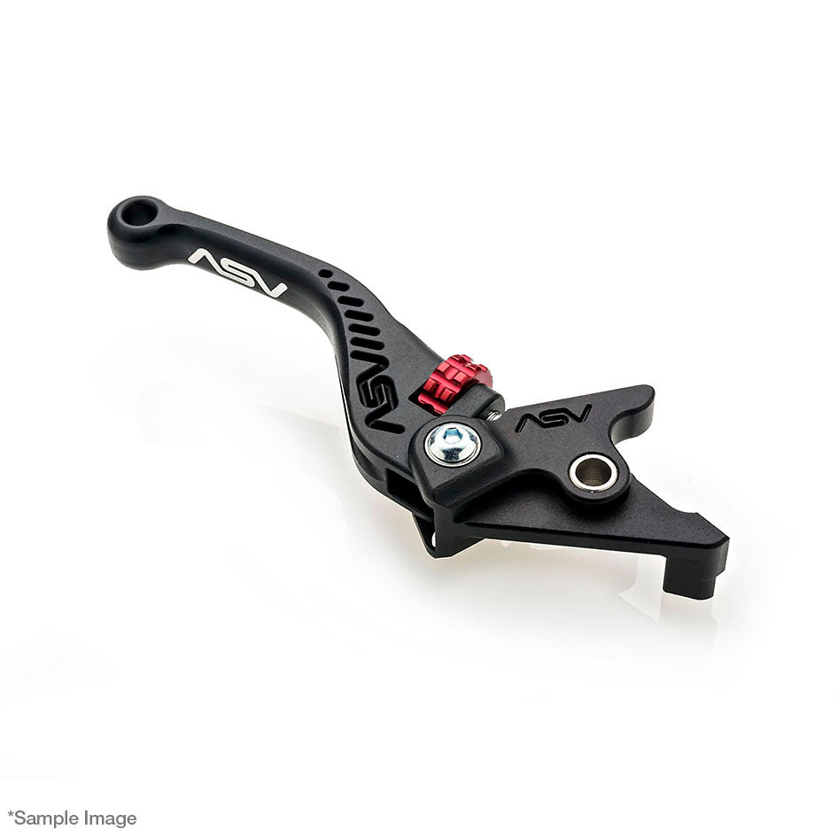 ASV C5 Brake Lever, Short, Satin Textured Black, 3 colours – Kawasaki Z H2 (1000cc) 2020–2026
