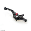 ASV C5 Brake Lever, Short, Satin Textured Black, 3 colours – Kawasaki Ninja 400 R 2011