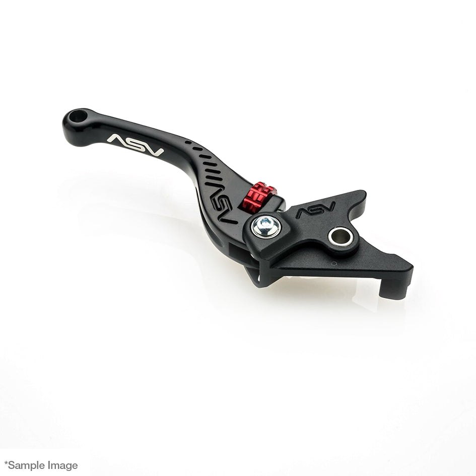 ASV F3 Brake Lever, Short, Gloss Black, 5 colours – Buell XB12R Firebolt (1200cc) 2004–2007 / Buell XB9R (900cc) 2004–2007 / …