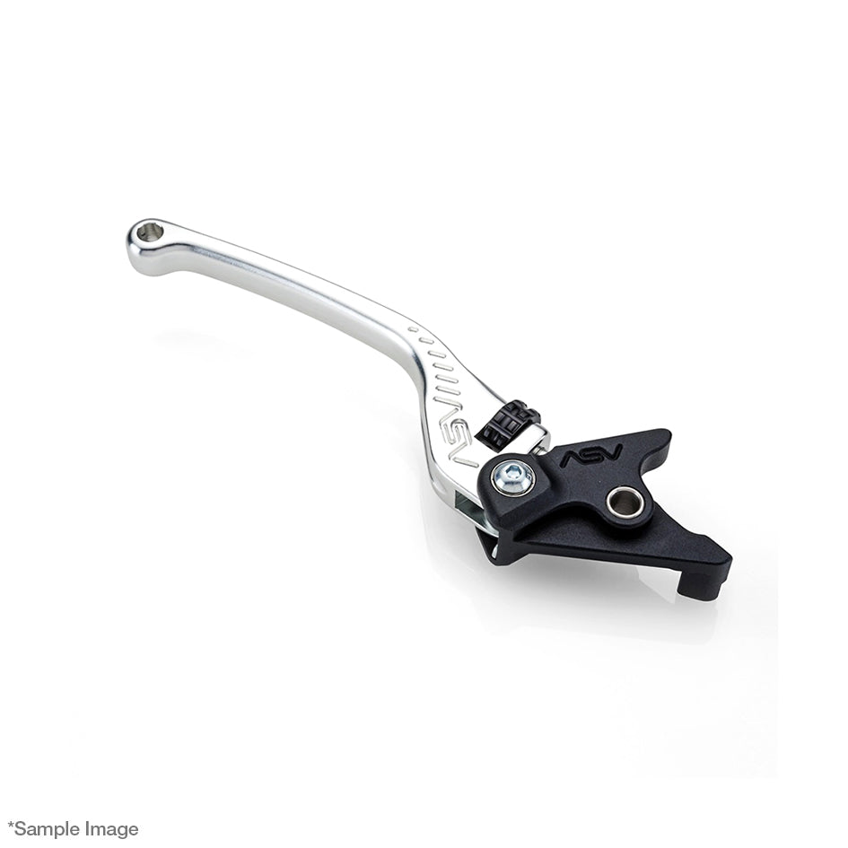 ASV F3 Brake Lever, Regular Length, Gloss Silver, 5 colours – Honda CB1000R 2008–2017 / Honda CB1000R / Neo Sports Cafe 2018–2024 / …