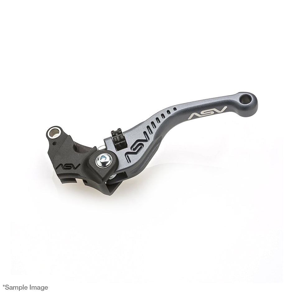 ASV C5 Clutch Lever, Short, Satin Textured Grey, 3 colours – KTM 1290 Super Duke / R 2014–2016 / KTM 1290 Super Duke / R 2017–2019 / …