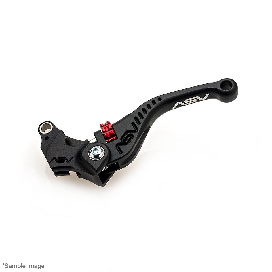 ASV C5 Clutch Lever, Short, Satin Textured Black, 3 colours – Ducati 748 1994–1997 / Ducati 916 1994–1998 / …
