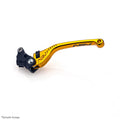 ASV F3 Clutch Lever, Regular Length, Gloss Gold, 5 colours – KTM 125 RC 2014–2023 / KTM 390 Duke 2015–2016 / …