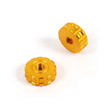 ASV Thumb Wheel Adjuster Roller - Pair, Gold – Aprilia RS457 2024–2026 / Aprilia RS660 / Factory 2020–2026 / …