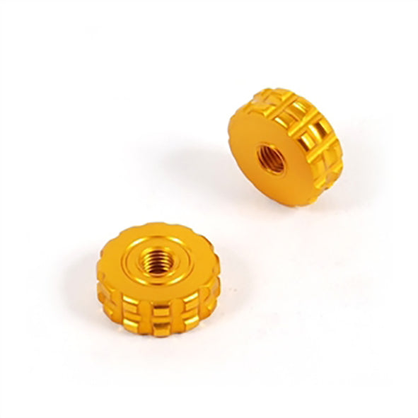 ASV Thumb Wheel Adjuster Roller - Pair, Gold – Aprilia RS457 2024–2026 / Aprilia RS660 / Factory 2020–2026 / …