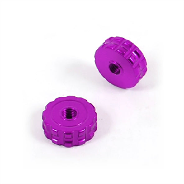 ASV Thumb Wheel Adjuster Roller - Pair, Purple – Aprilia RS457 2024–2026 / Aprilia RS660 / Factory 2020–2026 / …
