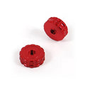 ASV Thumb Wheel Adjuster Roller - Pair, Red – Aprilia RS457 2024–2026 / Aprilia RS660 / Factory 2020–2026 / …