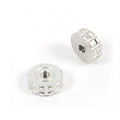 ASV Thumb Wheel Adjuster Roller - Pair, Silver – Aprilia RS457 2024–2026 / Aprilia RS660 / Factory 2020–2026 / …