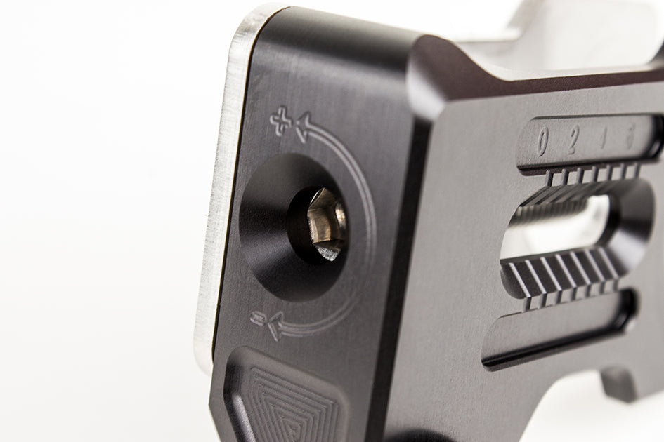 Gilles AXB Chain Adjusters - Matt Black - (Includes Paddock Stand Adaptors)