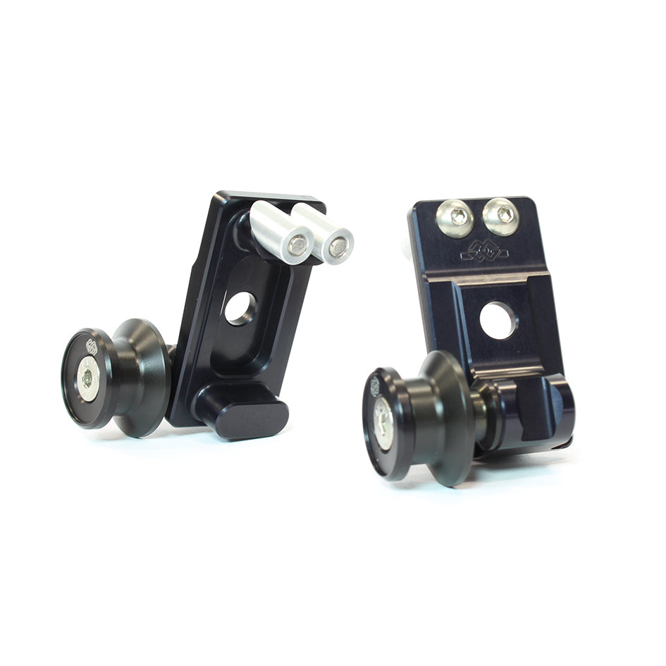 Gilles AXB Chain Adjusters - Black - (Includes Paddock Stand Adaptors) (AXB-NC51-B)