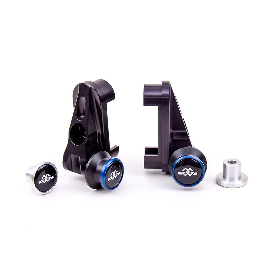Gilles AXB Chain Adjusters - Black - (Includes Paddock Stand Adaptors) (AXB-SV650-B)