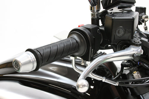 Active Fast Action Throttle Kit - Satin Black Alloy Housing - 3 Alternative Diameter Pulley Tubes 40,42,44mm (AKQT-21-B)