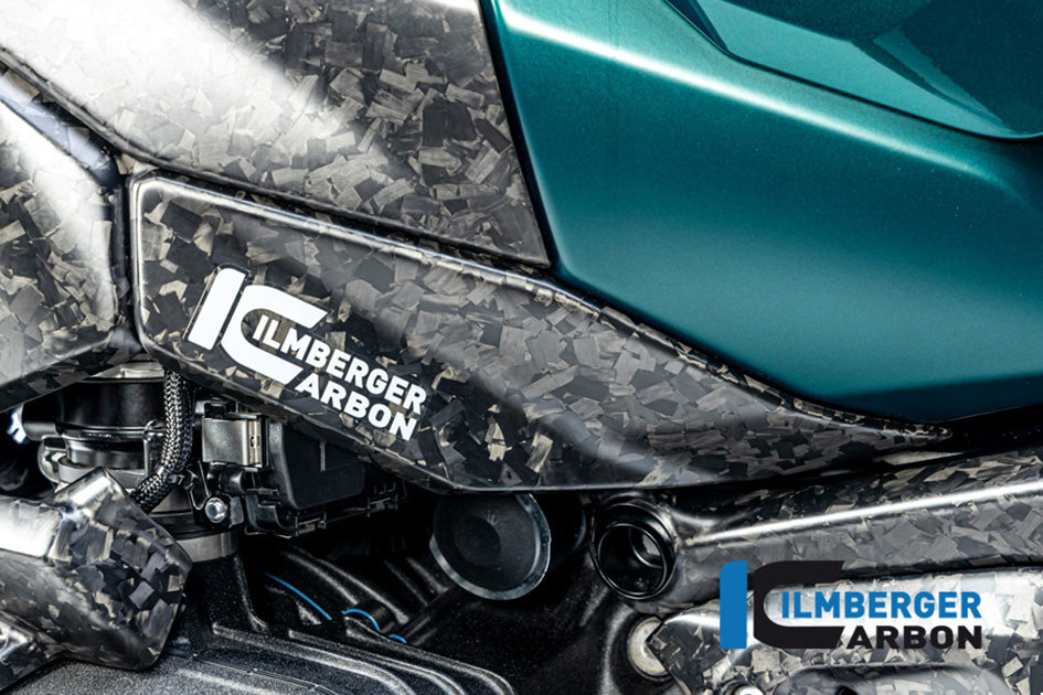 Ilmberger BDC Carbon Lower Tank Cover (Left Hand Matt) – BMW R1300GS 2023–2026