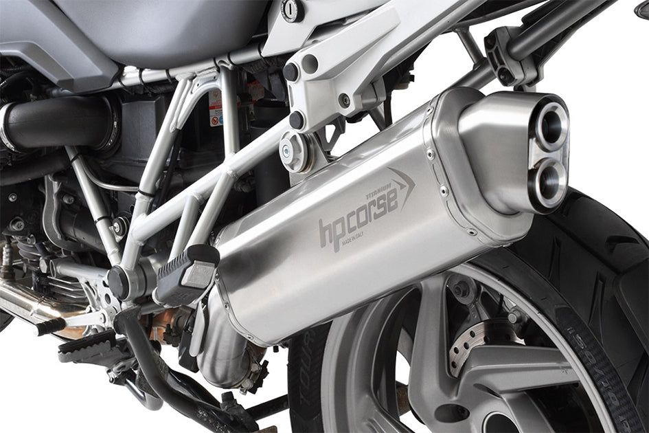 HP Corse 4-Track R Titanium Slip-On Kit (Road Legal) – BMW R1200GS 2010–2012 / BMW R1200GS Adventure 2010–2013