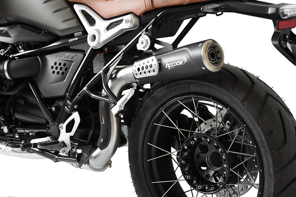 HP Corse High level Hydroform RS 300 Satin Stainless Steel Slip-On Kit (Road Legal)