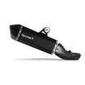 HP Corse SPS Carbon Black Coated Stainless Steel Slip-On Kit (Road Legal) (BMWSPS1025C-AB)