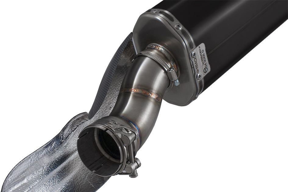 HP Corse SPS Carbon Black Coated Stainless Steel Slip-On Kit (Road Legal) (BMWSPS1025C-AB)