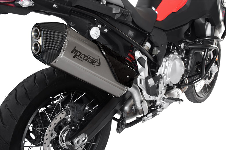 HP Corse SPS Carbon Titanium Slip-On Kit (Road Legal) (BMWSPS850T-AB)