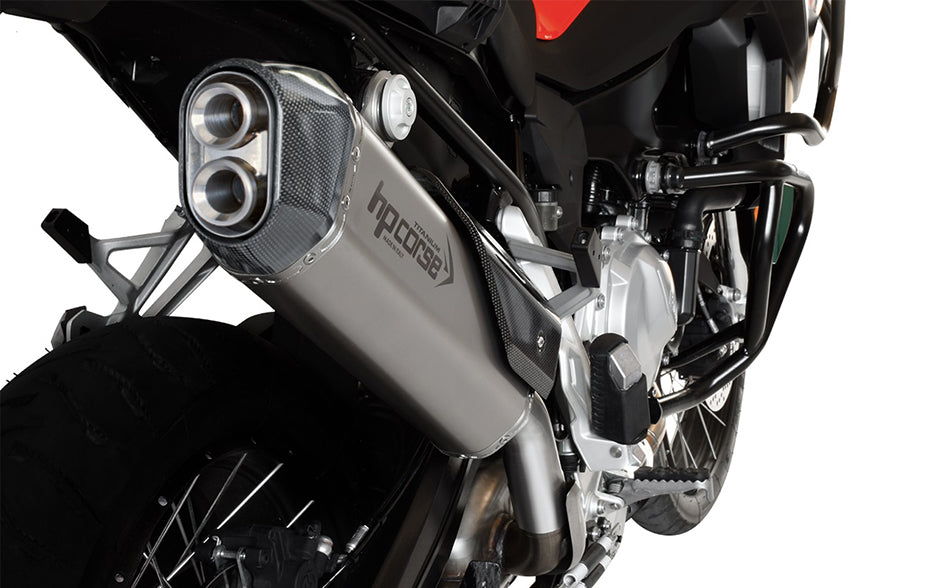 HP Corse SPS Carbon Titanium Slip-On Kit (Road Legal) (BMWSPS850T-AB)