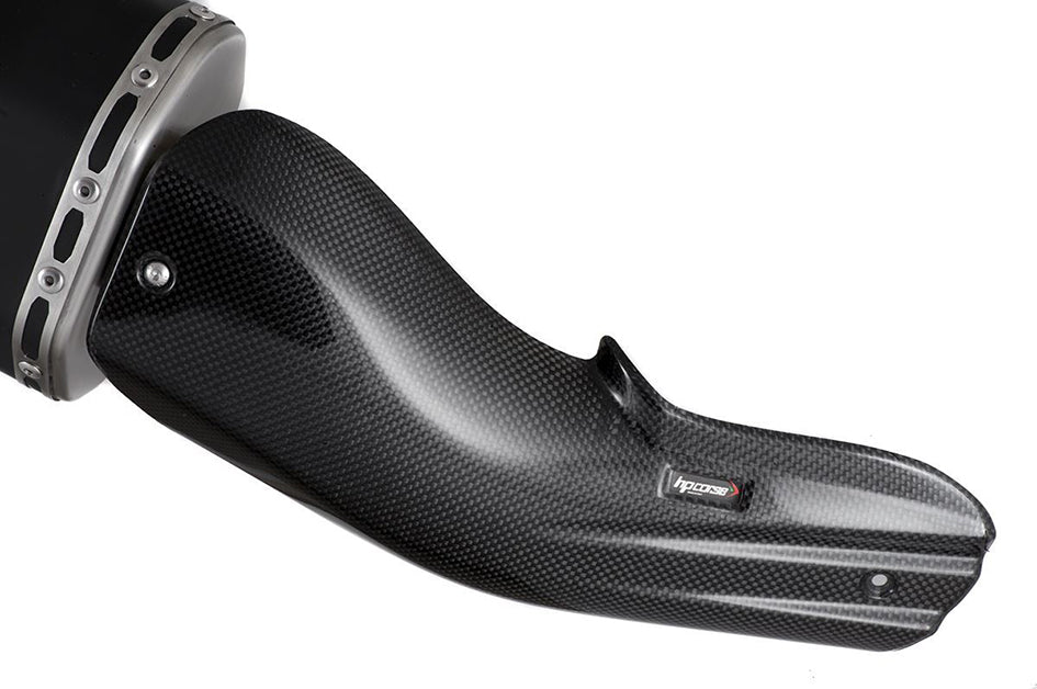 HP Corse SPS Carbon Short Black Coated Stainless Steel Slip-On Kit (Road Legal) (BMWSPSS1025C-AB)