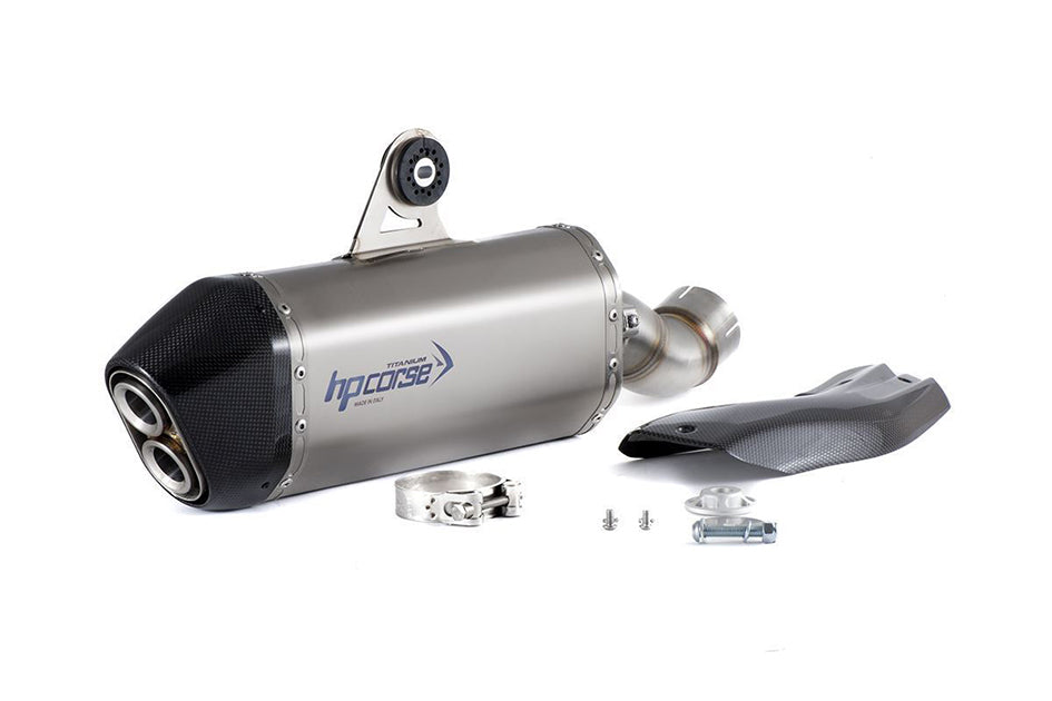 HP Corse SPS Carbon Short Titanium Slip-On Kit (Road Legal) (BMWSPSS1025T-AB)