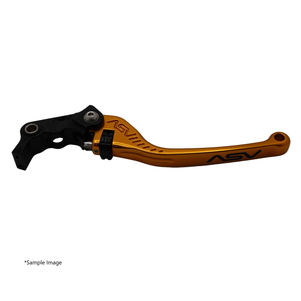ASV F3 Brake Lever, Regular Length, Gloss Gold, 5 colours – Kawasaki Z H2 (1000cc) 2020–2026