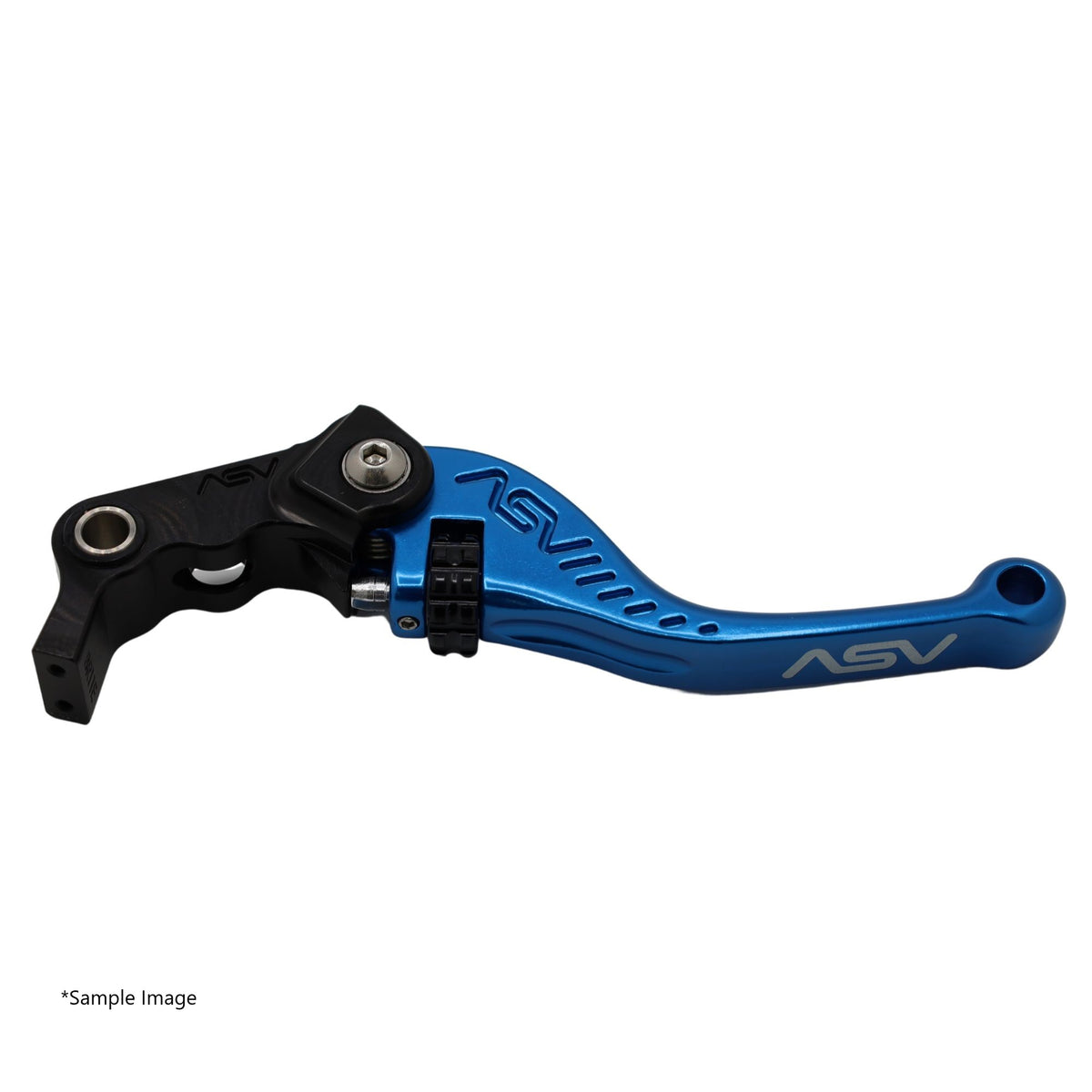 ASV F3 Brake Lever, Short, Gloss Blue, 5 colours. Fits adjustable stock lever – BMW M1000R Naked 2023–2026 / BMW M1000RR 2021–2026 / …