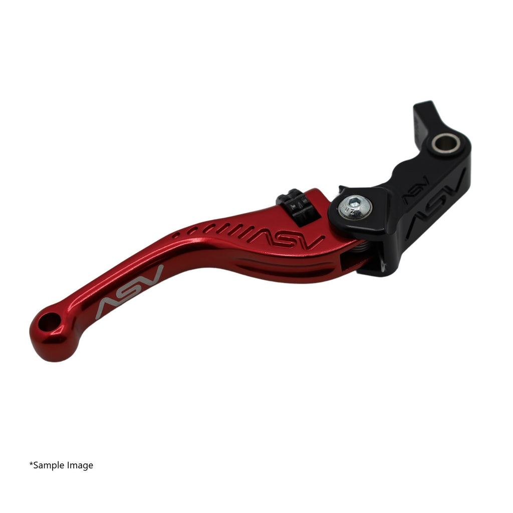 ASV F3 Brake Lever, Short, Gloss Red, 5 colours – Kawasaki Ninja 400 R 2011