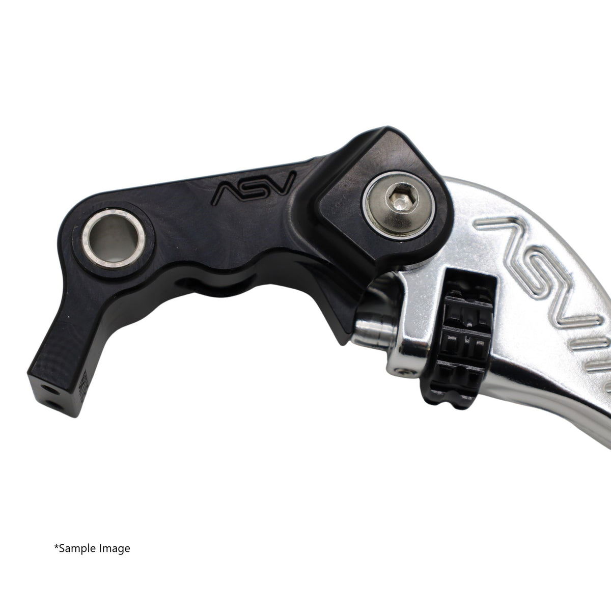 ASV F3 Brake Lever, Short Gloss Silver, 5 colours. Does not fit with Tracer OEM handguards – Yamaha MT-09 2021–2023 / Yamaha YZF R6 / GTYR / RACE 2022–2026 / …