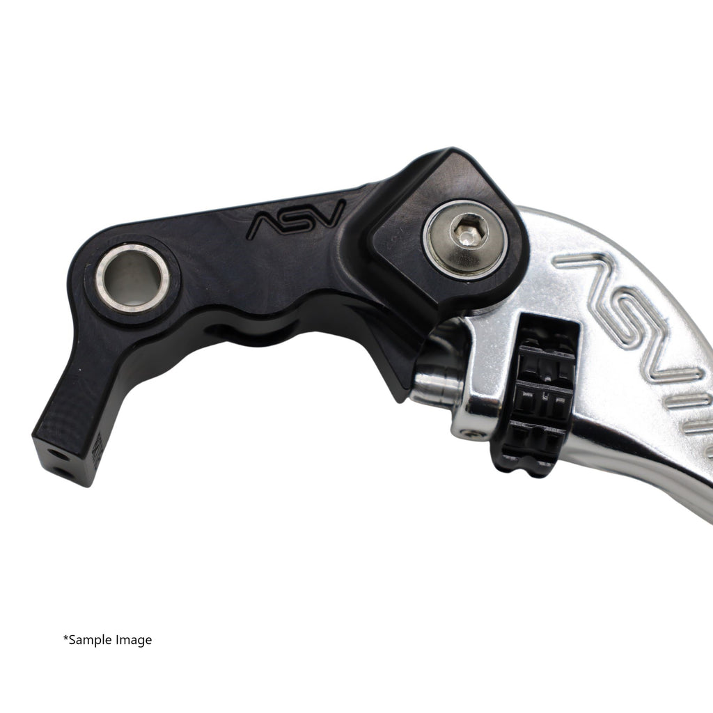 ASV F3 Brake Lever, Short, Gloss Silver, 5 colours – Kawasaki Ninja 400 R 2011