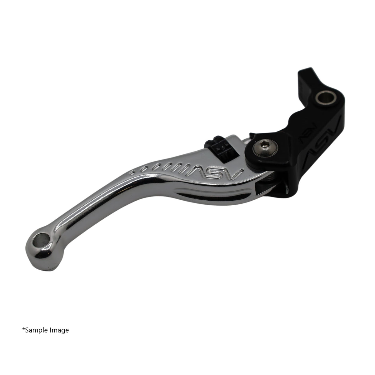 ASV F3 Brake Lever, Short, Gloss Silver, 5 colours – Honda CBR600RR 2003–2004 / Honda CBR600RR 2005 / …