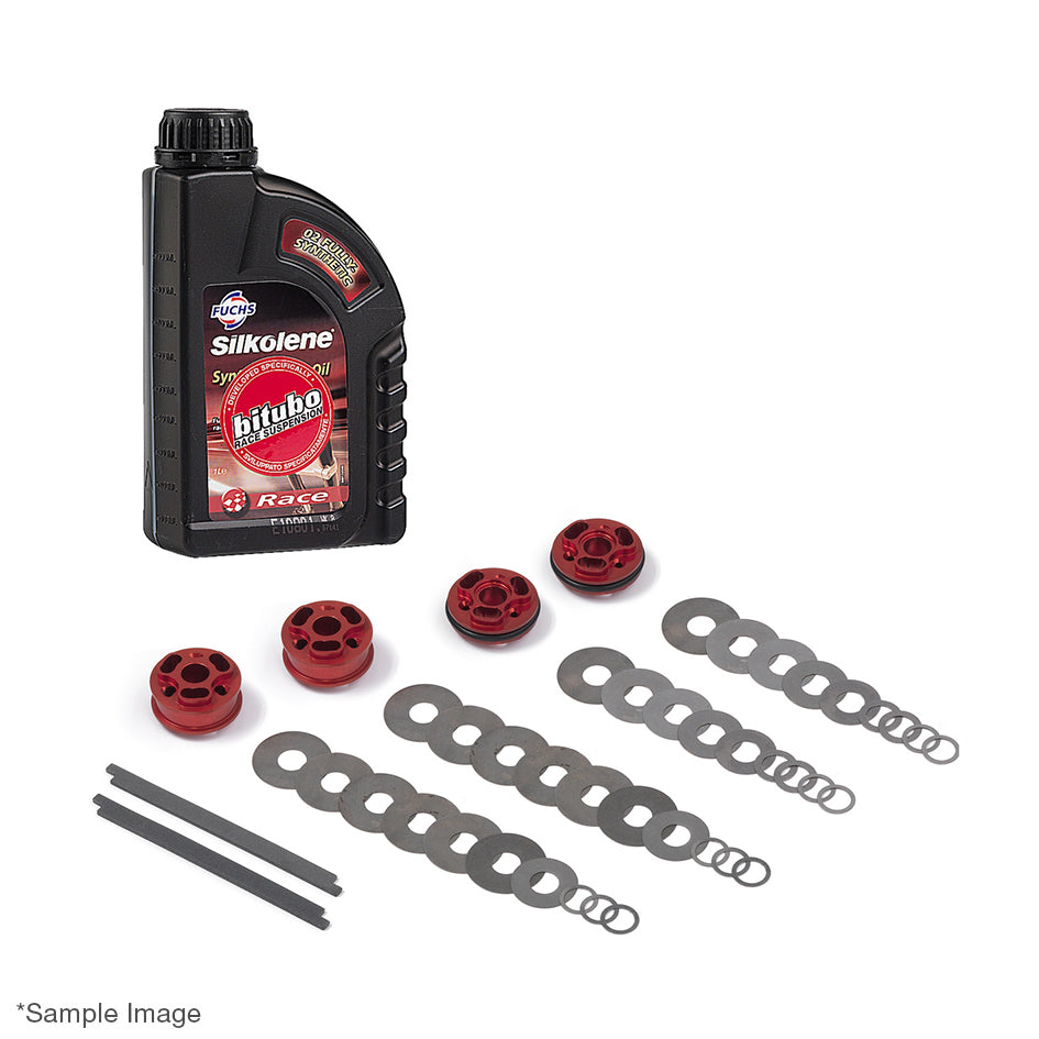 Bitubo Fork Upgrade for Original Equipment Forks - Fork: Rebound-Compression Pistons, Shims, Oil – Suzuki GSX-R1000 2007–2008