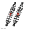 Bitubo Twin Shocks with Manual Adjustment  - Length 346mm, Chrome spring – Kawasaki Z1000 1977–1978 / Kawasaki Z1000 1981–1983 / …