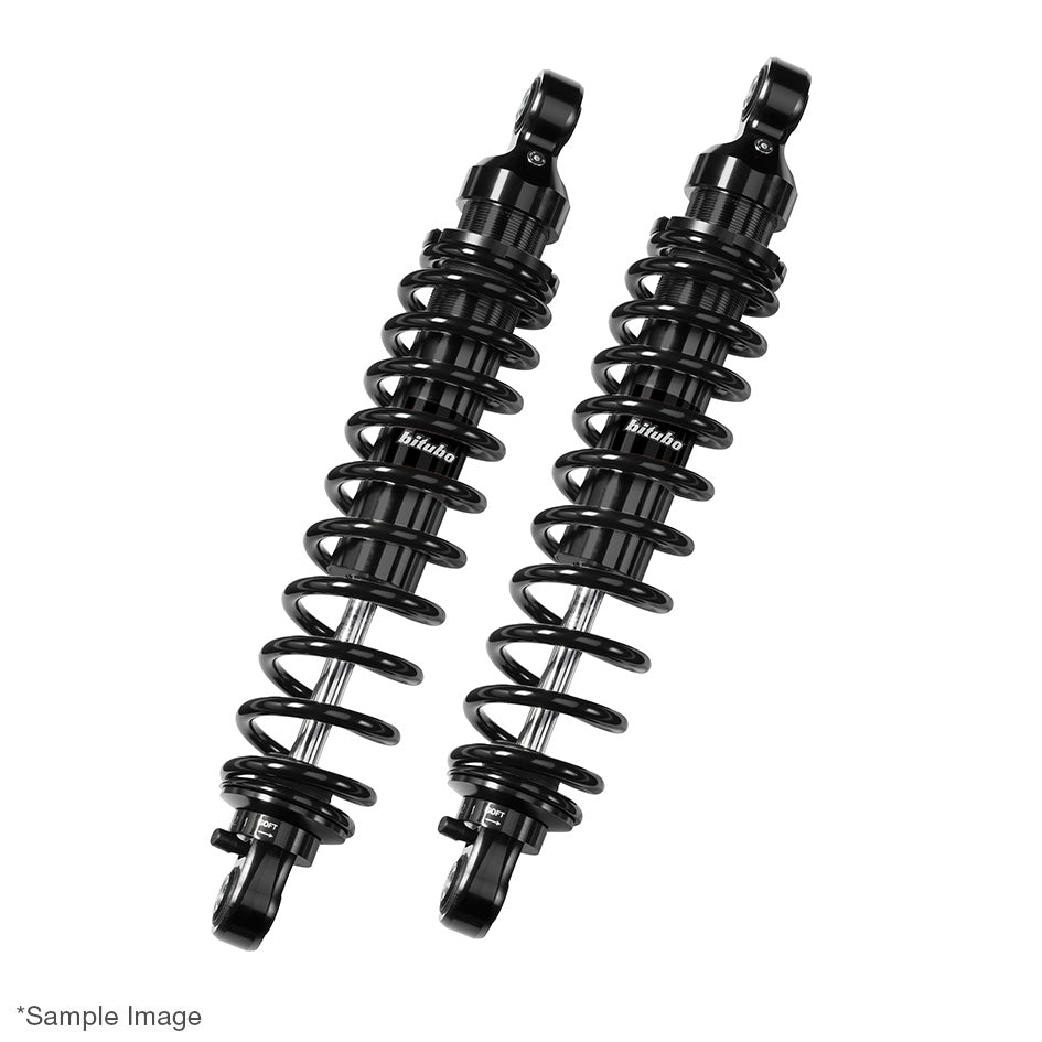 Bitubo Twin Shocks, 2-way Adjustable - Length 325mm, Black spring – Kawasaki Z650 1976–1981 / Kawasaki Z750 LTD 1980–1982 / …