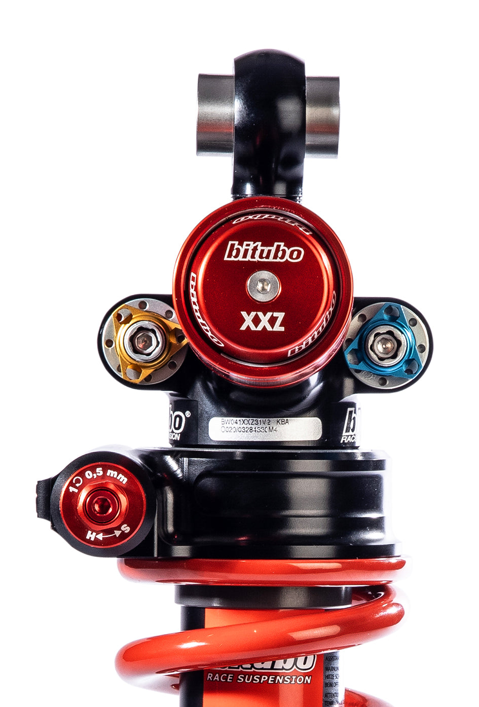Bitubo Race Monoshock, 6-way Adjustable Hydraulic - Length 310 -2 5 +5 5 – Kawasaki ZX-10R 2011–2015