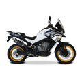 HP Corse SP-2 Short Black Coated Titanium Slip-On Kit (Road Legal) – CFMoto 800 MT Sport / Touring 2022–2025
