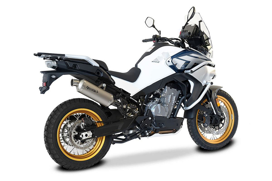 HP Corse SP-2 Short Titanium Slip-On Kit (Road Legal) – CFMoto 800 MT Sport / Touring 2022–2025