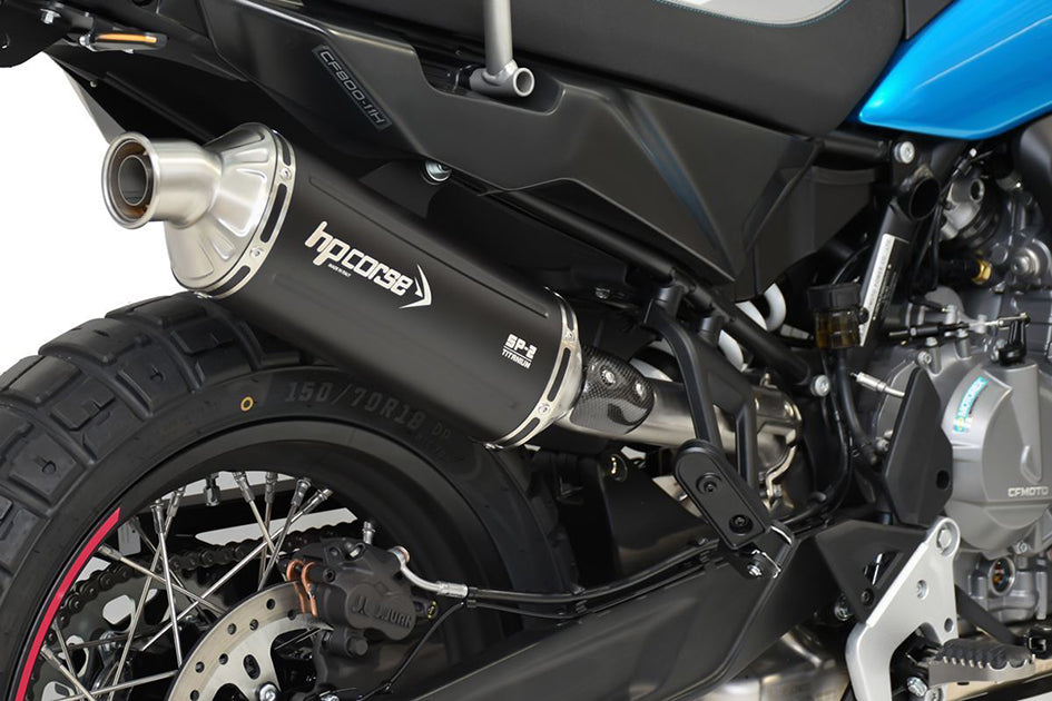 HP Corse SP-2 Black Coated Ttanium Slip-On Kit (Road Legal)