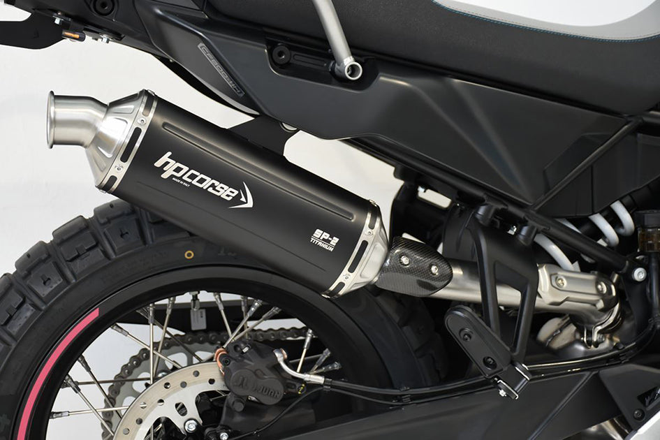 HP Corse SP-2 Black Coated Ttanium Slip-On Kit (Road Legal)