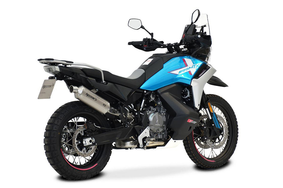HP Corse SP-2 Titanium Slip-On Kit (Road Legal) – CFMoto 1000 MT-X 2026 / CFMoto 800 MT-X 2025–2026