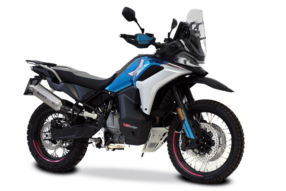 HP Corse SP-2 Titanium Slip-On Kit (Road Legal) – CFMoto 1000 MT-X 2026 / CFMoto 800 MT-X 2025–2026